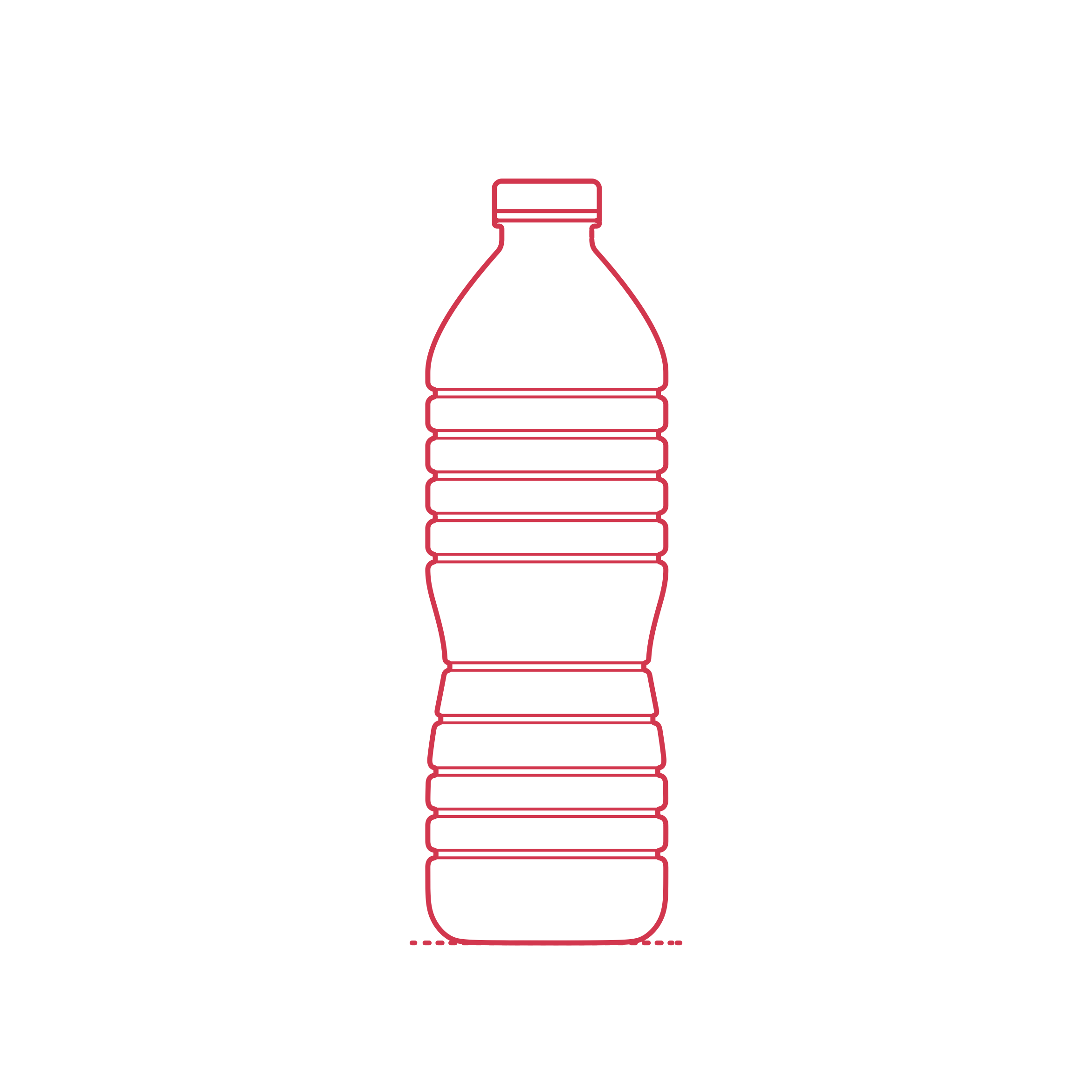 Objects Beverage Containers Water Bottle Single Use Silhouette Cutting Svg Files Free Vectors